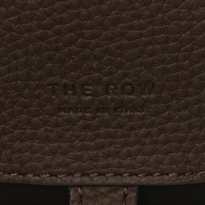 The Row Matte Grained Calfskin Margaux Shoulder 12 Dark Olive 5 of 9