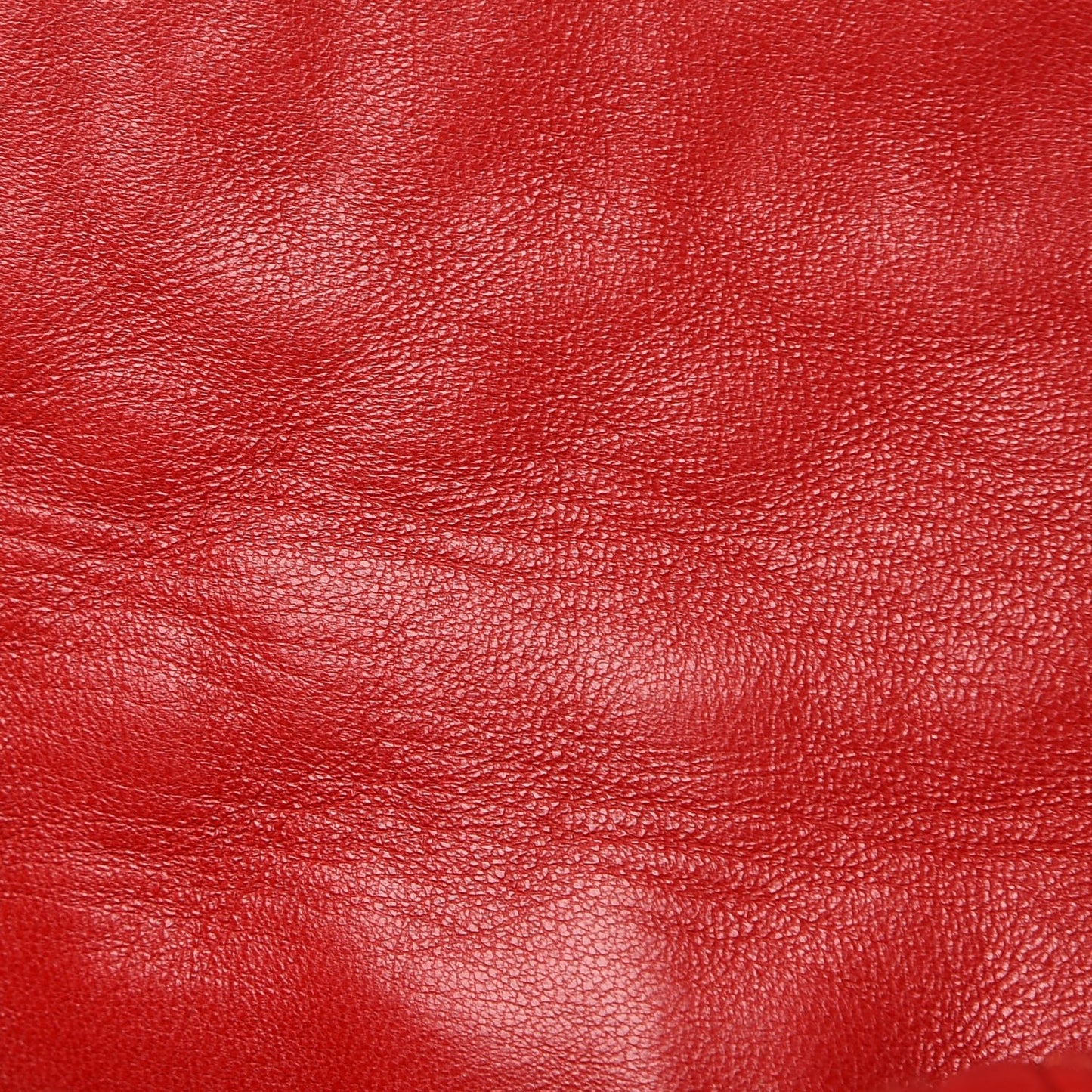 Nappa Matelasse Crystal Chain Crossbody Red