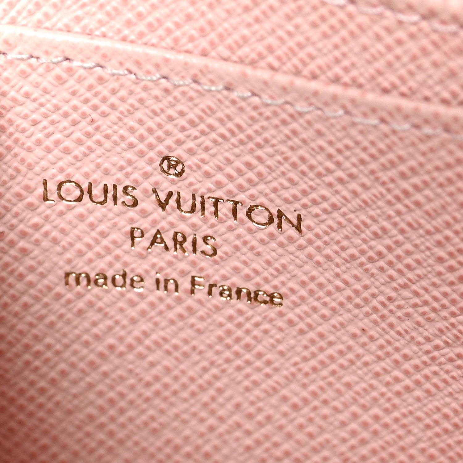 Louis Vuitton Damier Ebene Zippy Coin Purse Rose Ballerine 6 of 7