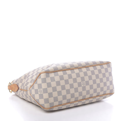 Louis Vuitton Damier Azur Delightful PM Rose Ballerine 3 of 9