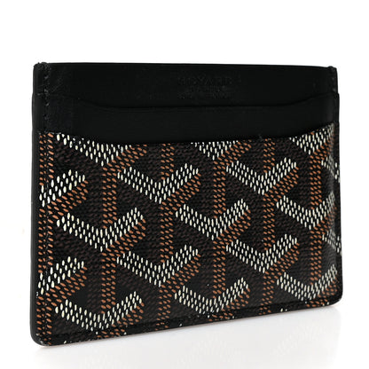 Goyard Goyardine Saint Sulpice Card Holder Black 3 of 7