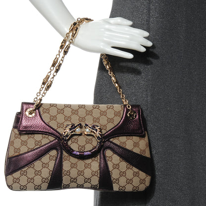 Gucci Monogram GG Tom Ford Jeweled Dragon Bag 2 of 7