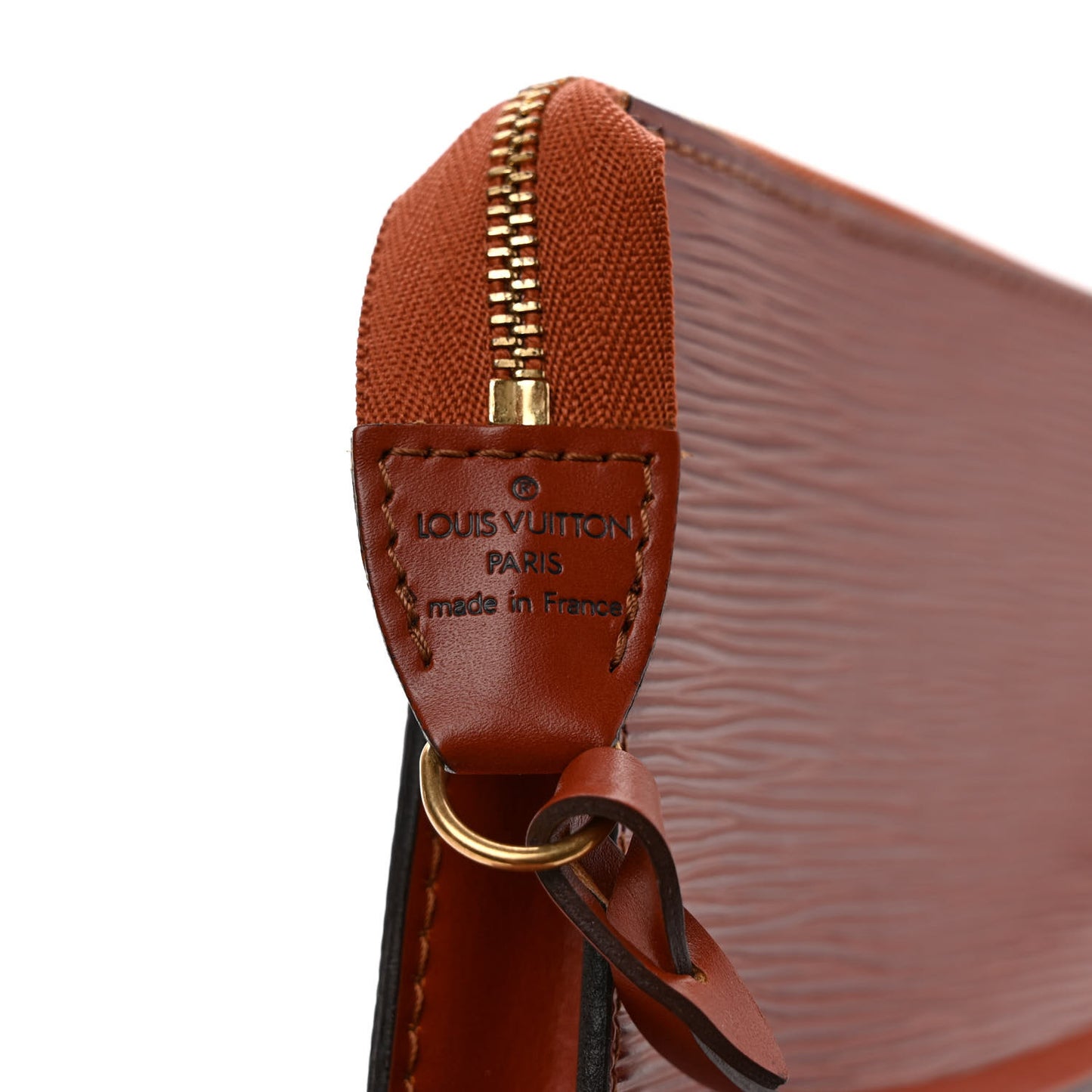 Epi Pochette Accessories 24 Kenyan Fawn