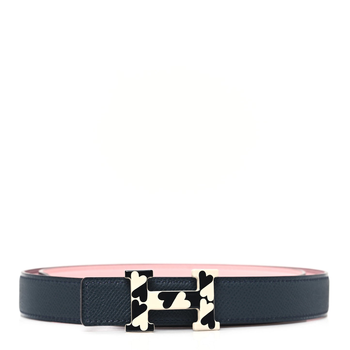 Swift Epsom H Email Coeur Belt 85 34 Rose Sakura Gris Misty