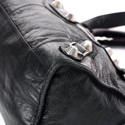 Balenciaga Agneau Giant 21 Silver Hardware Part Time Black 10 of 19