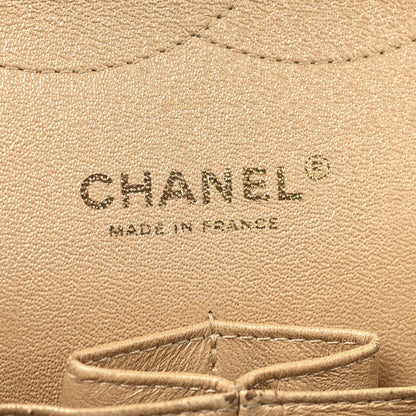 Chanel Iridescent Caviar Quilted Jumbo Double Flap Beige 6 of 16