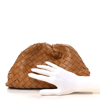 Bottega Veneta Nappa Intrecciato Teen Pouch Caramel 2 of 7