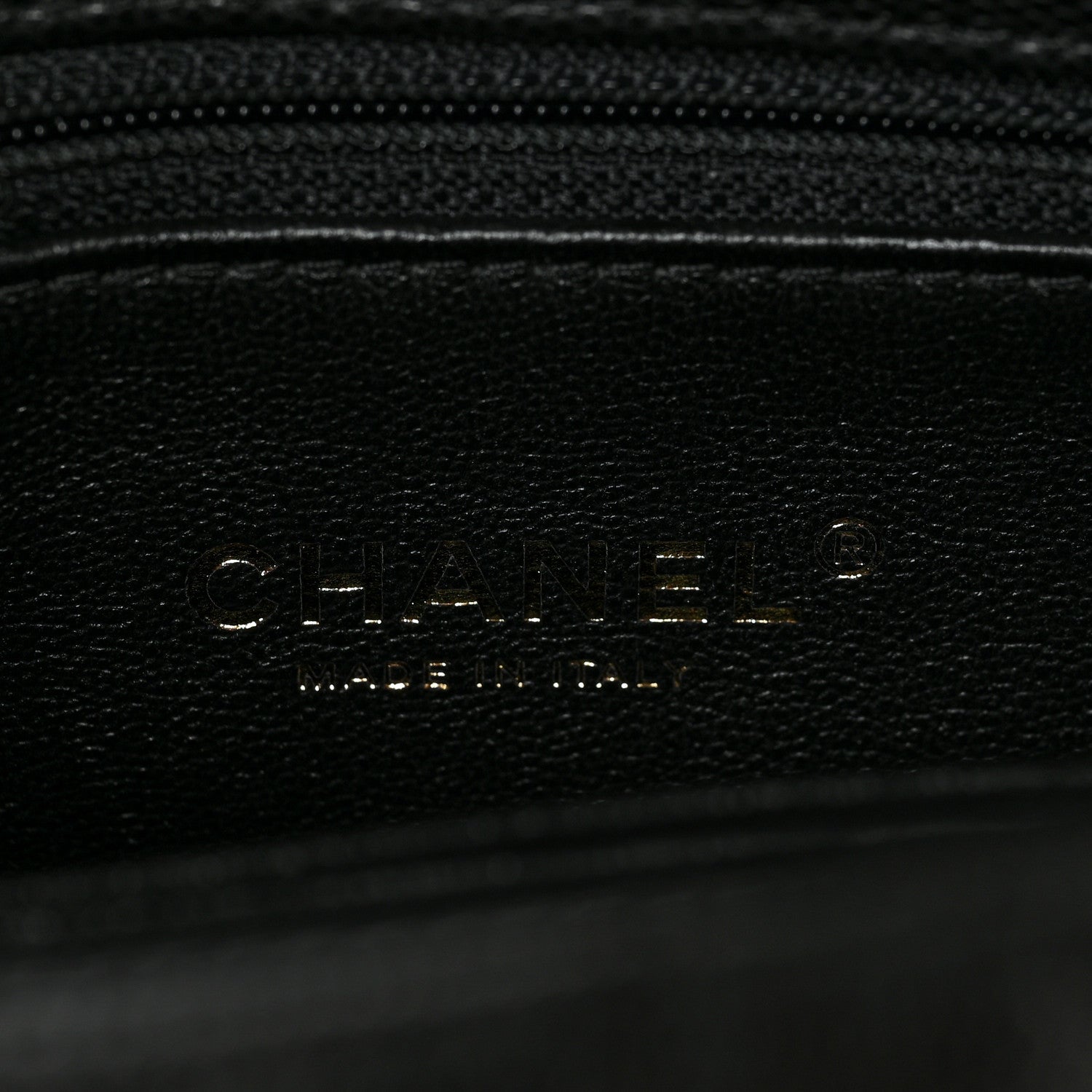 Chanel Caviar Lizard Quilted Mini Coco Handle Flap Black 6 of 8