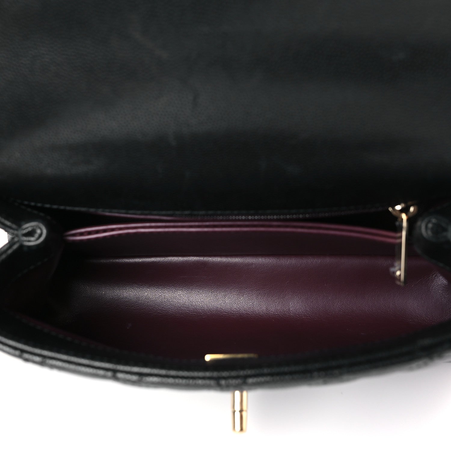 Chanel Caviar Quilted Mini Coco Handle Flap Black 5 of 9