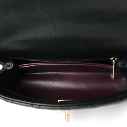 Chanel Caviar Quilted Mini Coco Handle Flap Black 5 of 9