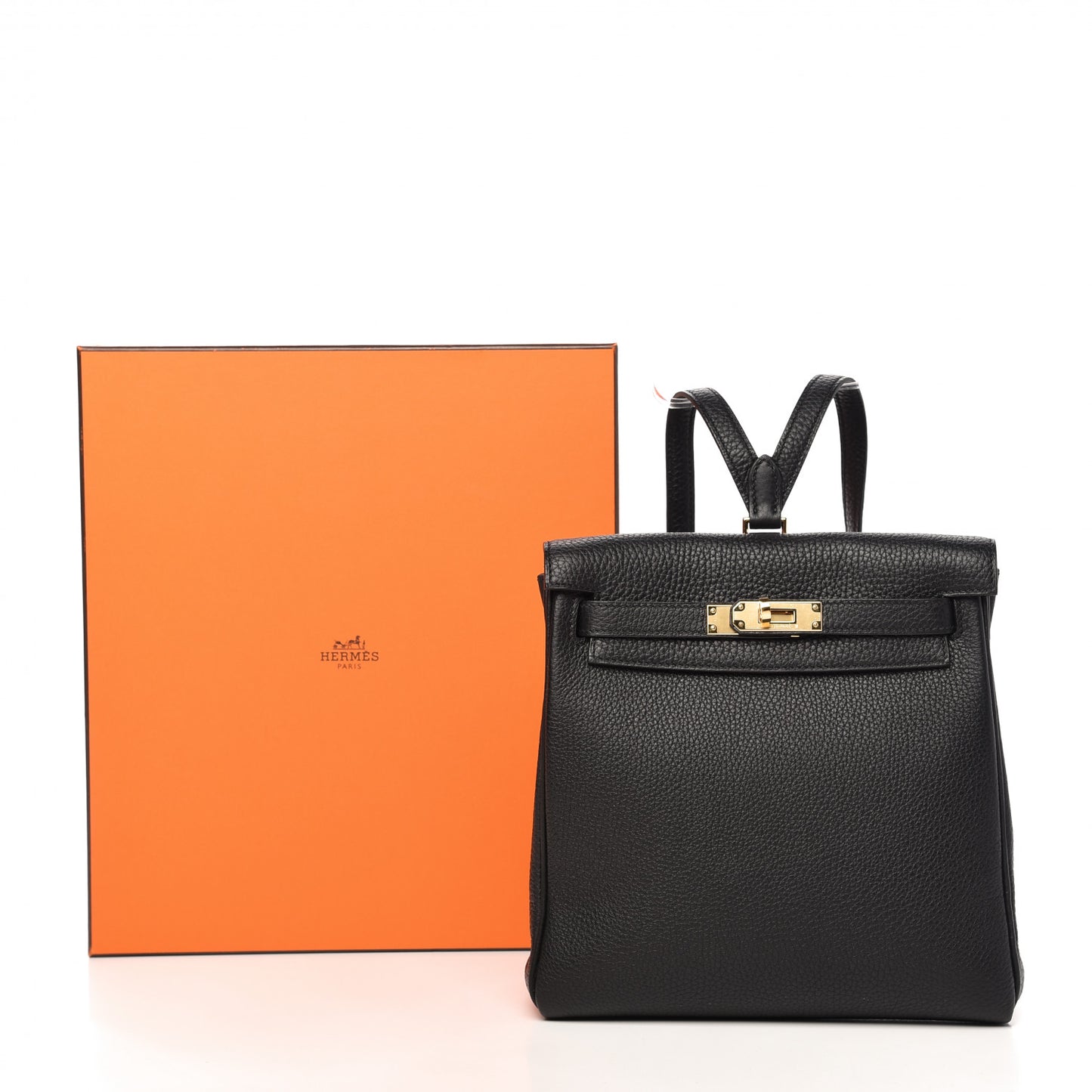 Taurillon Clemence Kelly Ado Backpack Black