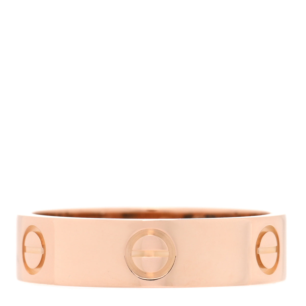 18K Pink Gold 5.5mm LOVE Ring 61 9.5