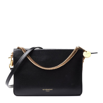 Givenchy Goatskin Suede Cross 3 Crossbody Bag Black Leopard 1 of 14