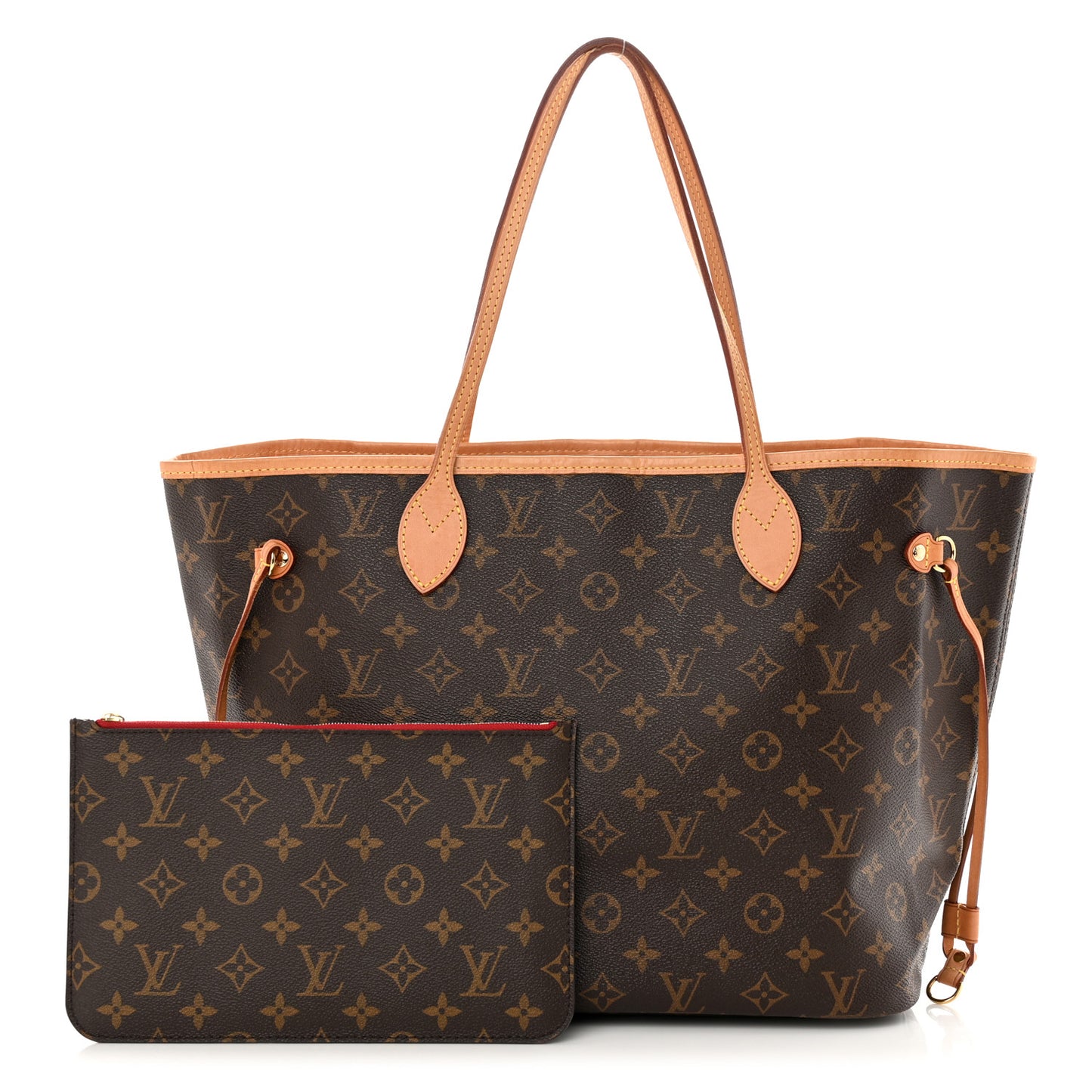 Monogram Neo Neverfull MM Cherry