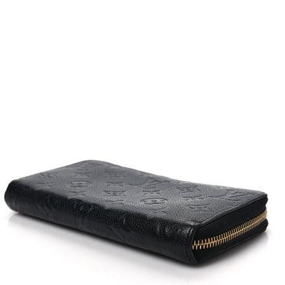 Louis Vuitton Empreinte Zippy Wallet Black 7 of 7