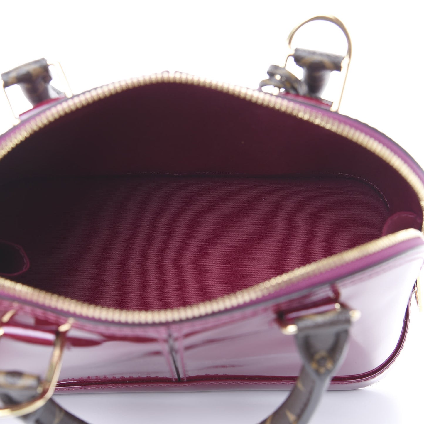 Patent Monogram Alma BB Magenta