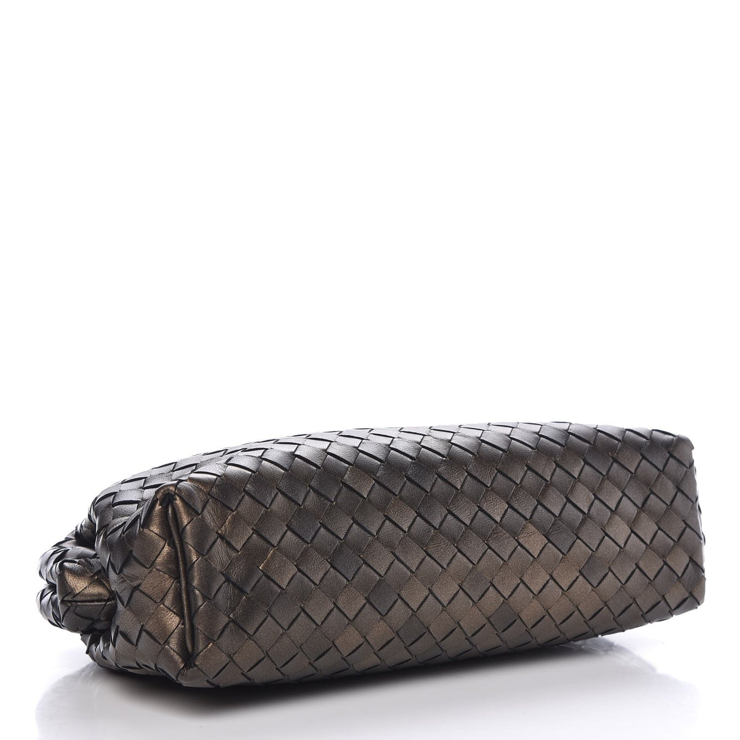 Nappa Intrecciato The Lauren 1980 Clutch Dark Bronze