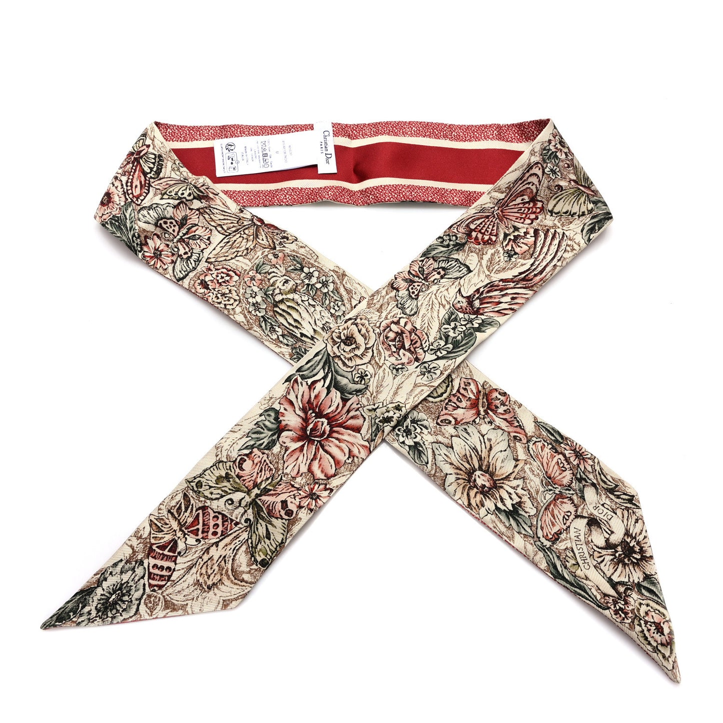Silk Mitzah Scarf Multicolor
