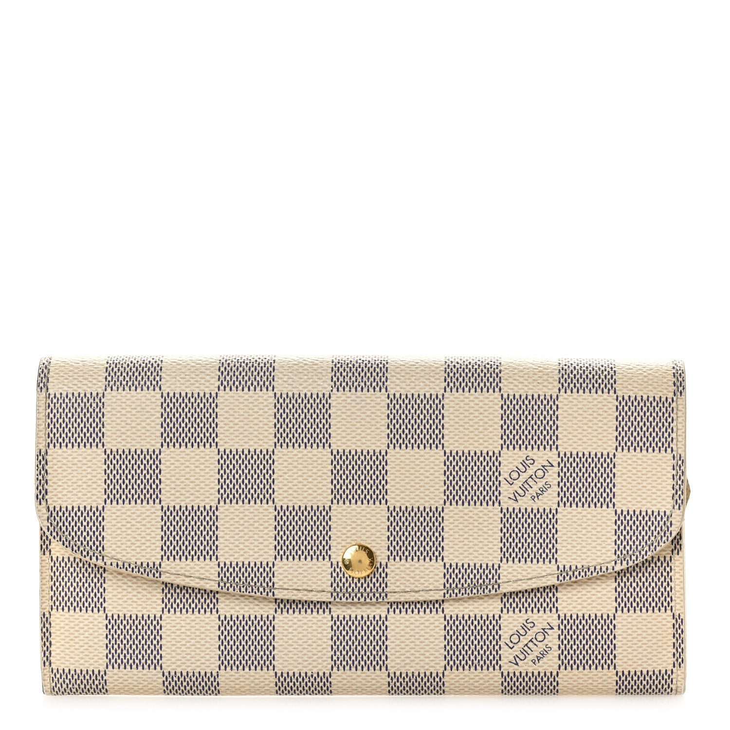Louis Vuitton Damier Azur Emilie Wallet 1 of 8