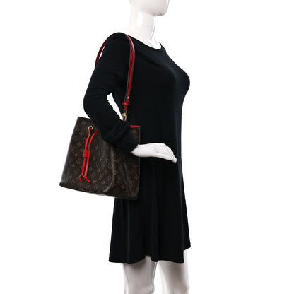 Louis Vuitton Monogram Neonoe MM Coquelicot 2 of 8