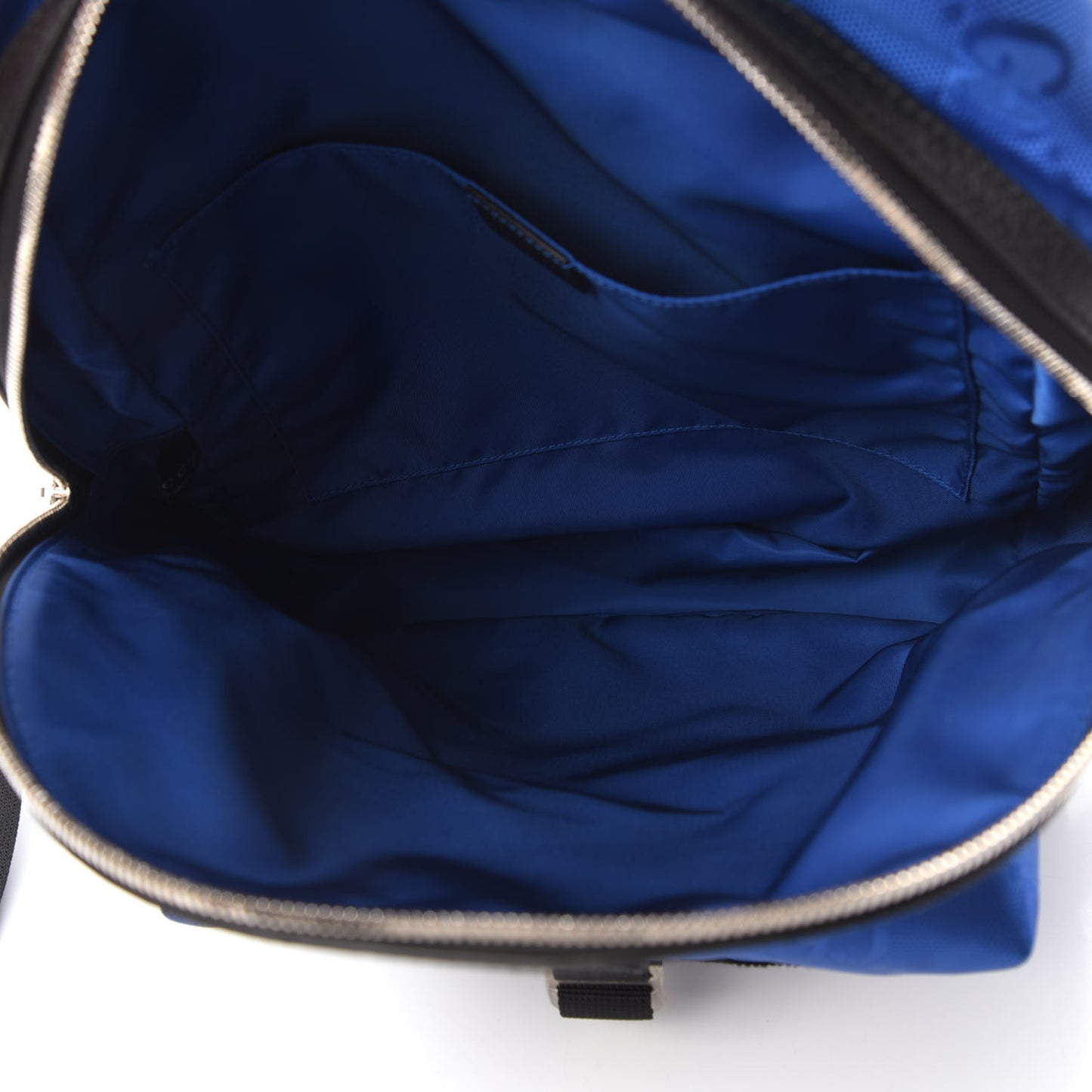 Econyl Nylon Monogram Off The Grid Backpack Guilted Blue Black
