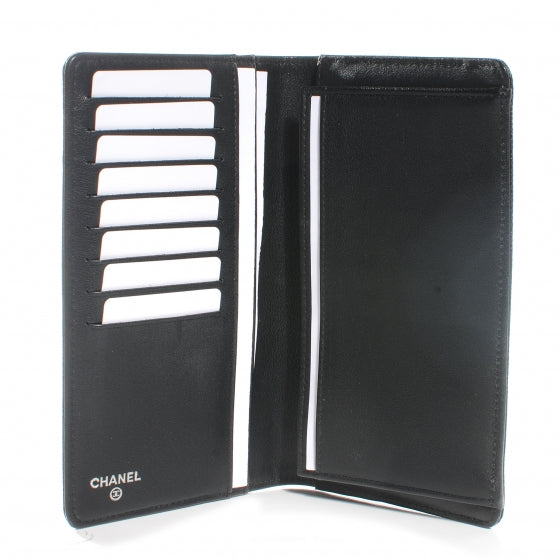 Chanel Caviar Yen CC Wallet Black 6 of 9