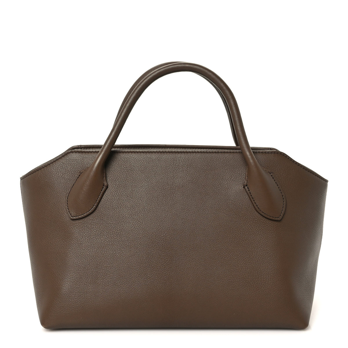 The Row Nappa Terrasse Bauletto Bag Tawny Brown 1 of 8
