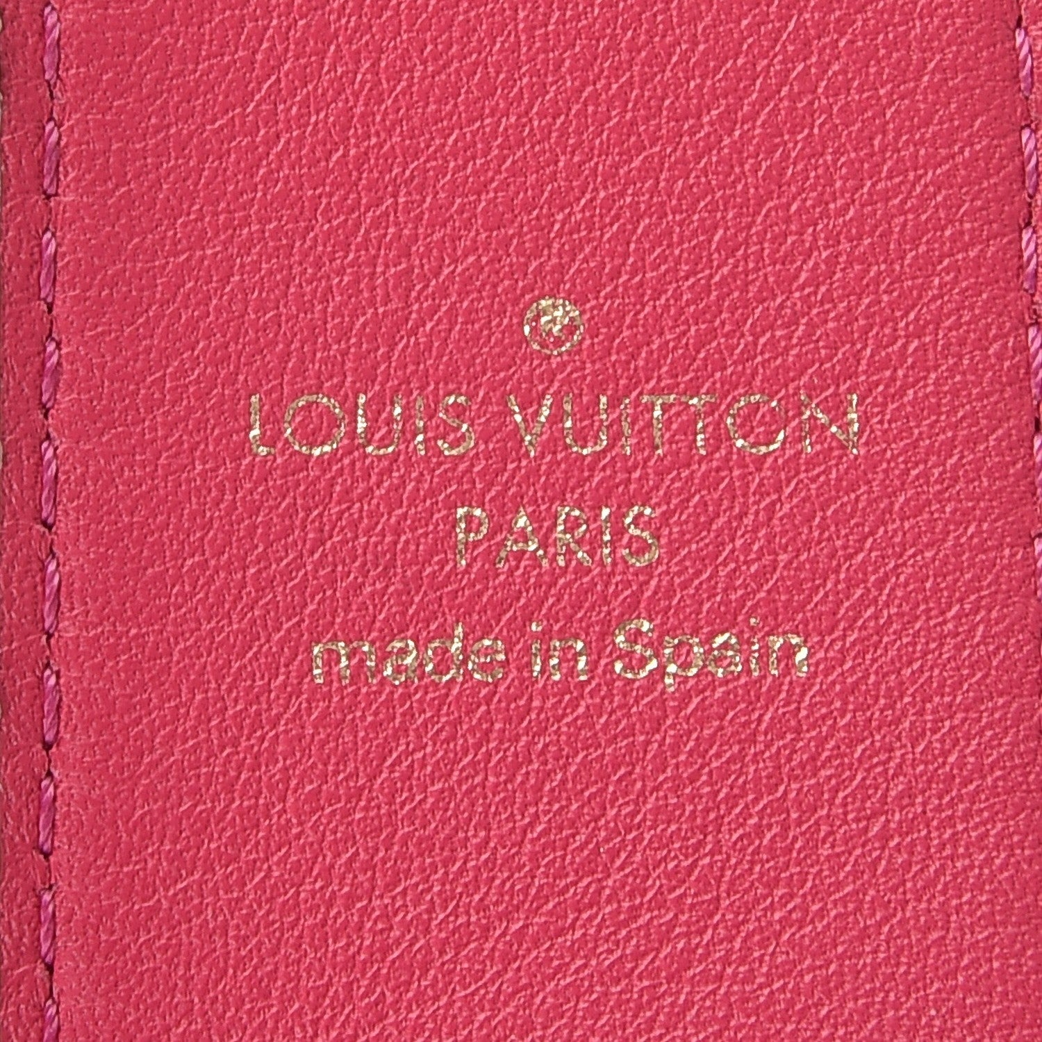 Louis Vuitton Monogram Bandouliere Shoulder Strap Hot Pink 3 of 5