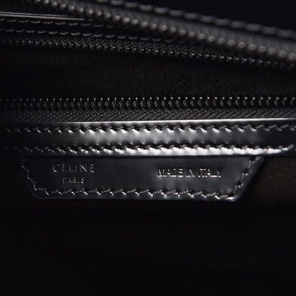 Celine Spazzolato Calfskin Mini Luggage Black 7 of 7