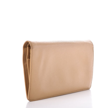 Chanel Grained Calfskin CC Wallet Beige 3 of 12