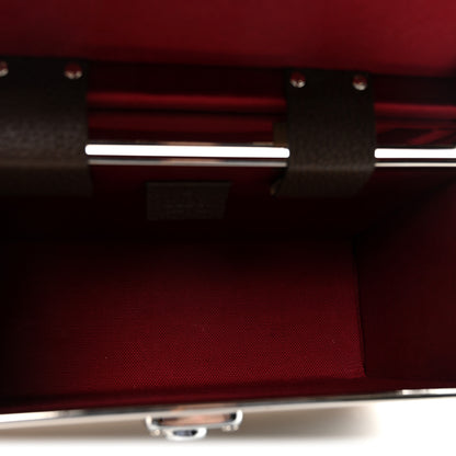 Gucci GG Supreme Monogram Globe-Trotter Beauty Case Brown 5 of 10