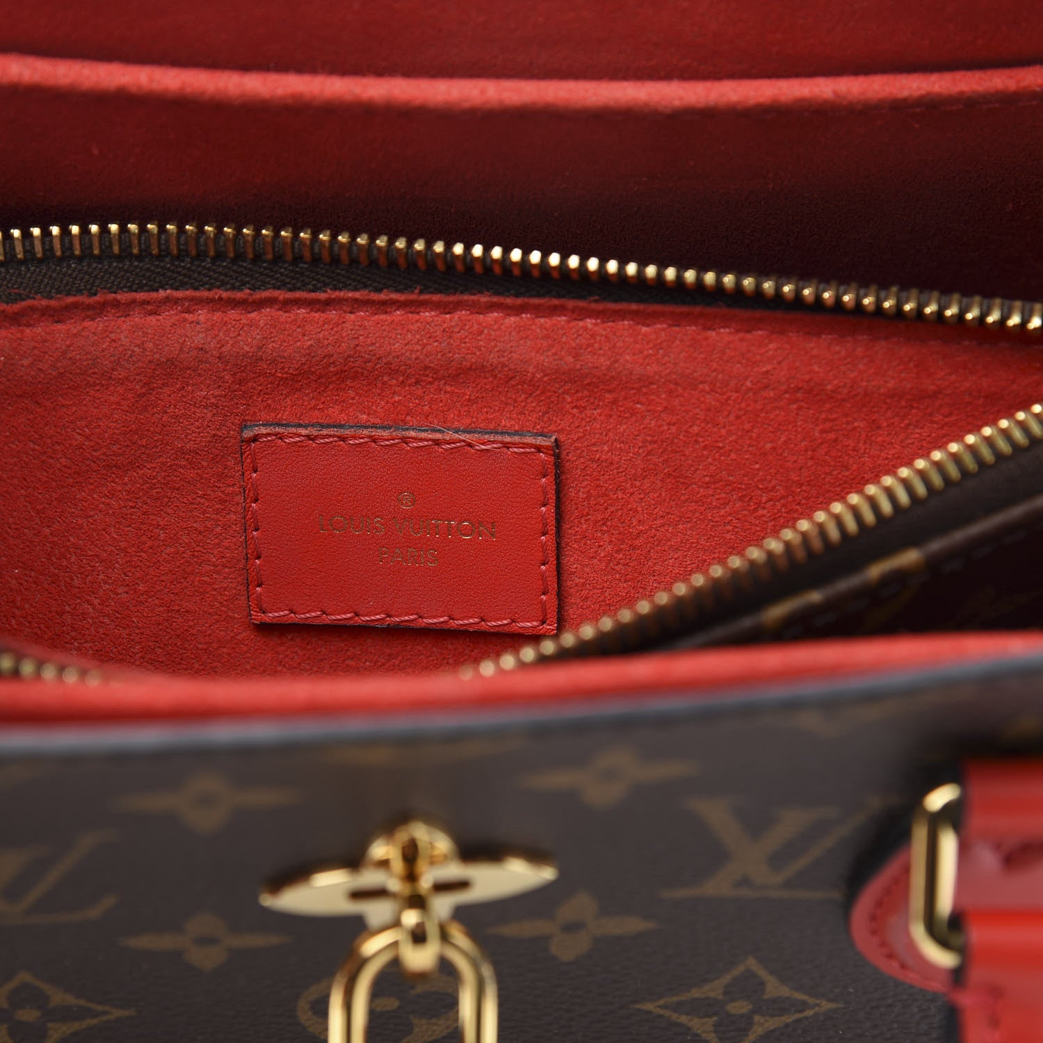 Louis Vuitton Monogram Flower Tote Coquelicot 6 of 11