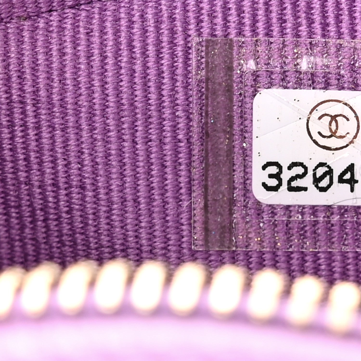 Chanel Lambskin Quilted CC In Love Heart Clutch With Chain Purple 7 of 12