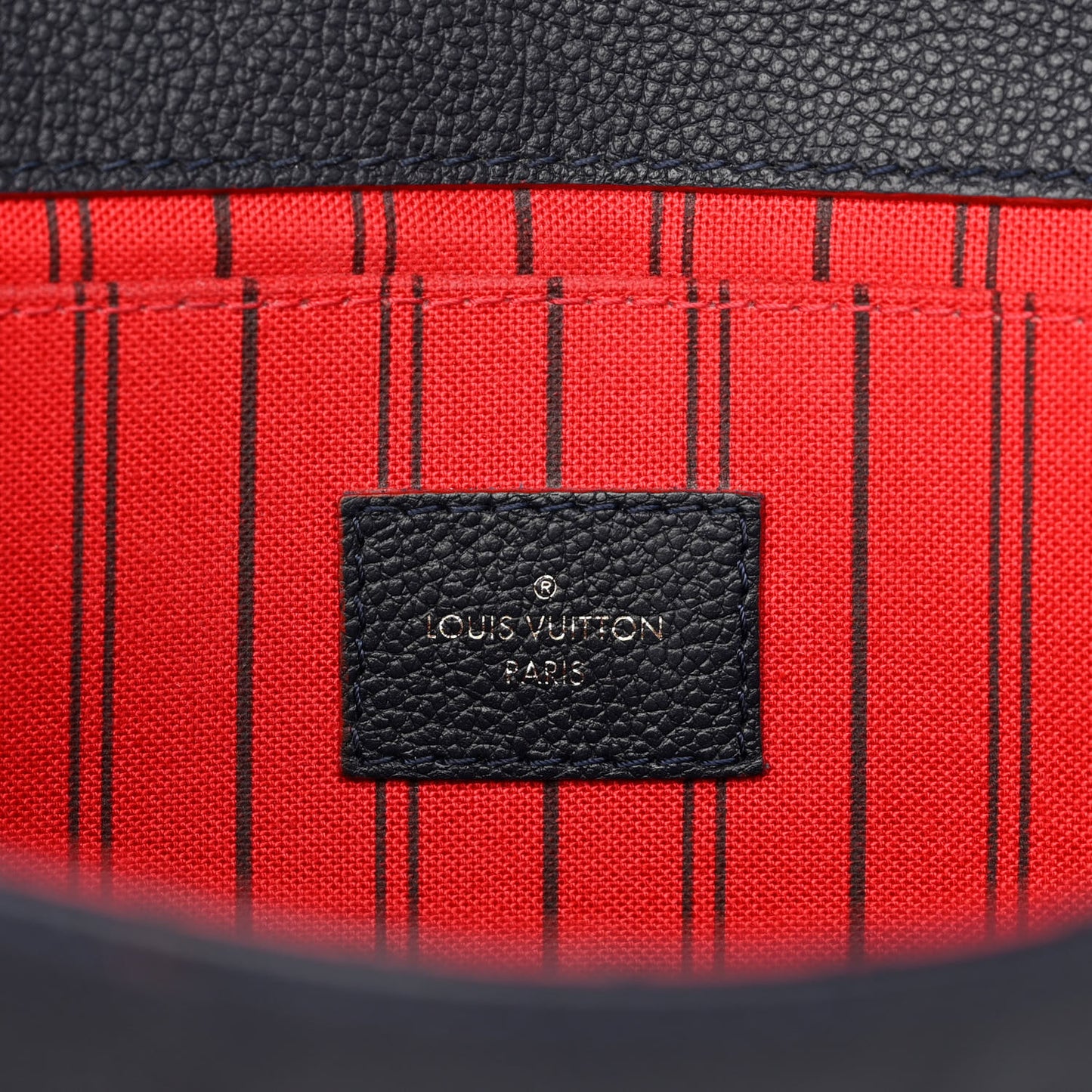 Empreinte Pochette Metis Marine Rouge