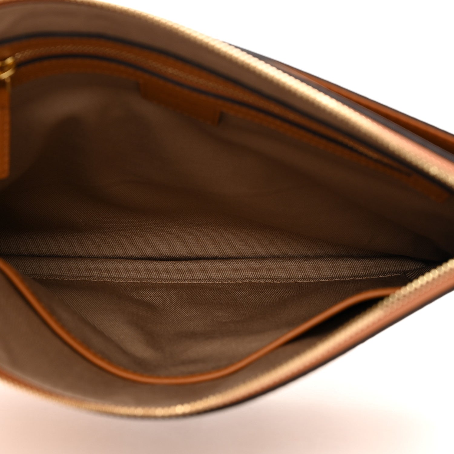 MCM Calfskin Ottomar Crossbody Pouch Cognac 5 of 11