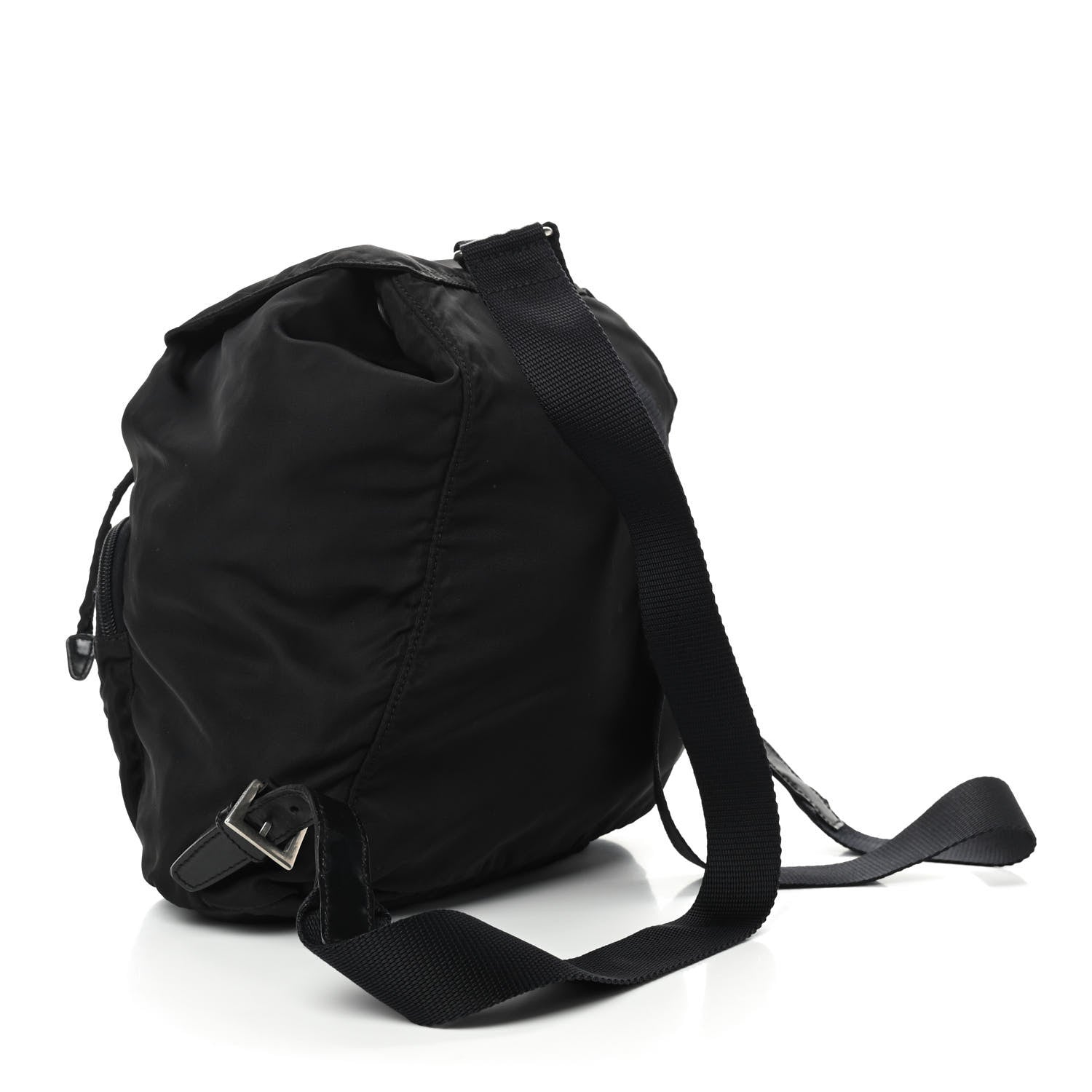 Prada Tessuto Nylon Backpack Black 2 of 9