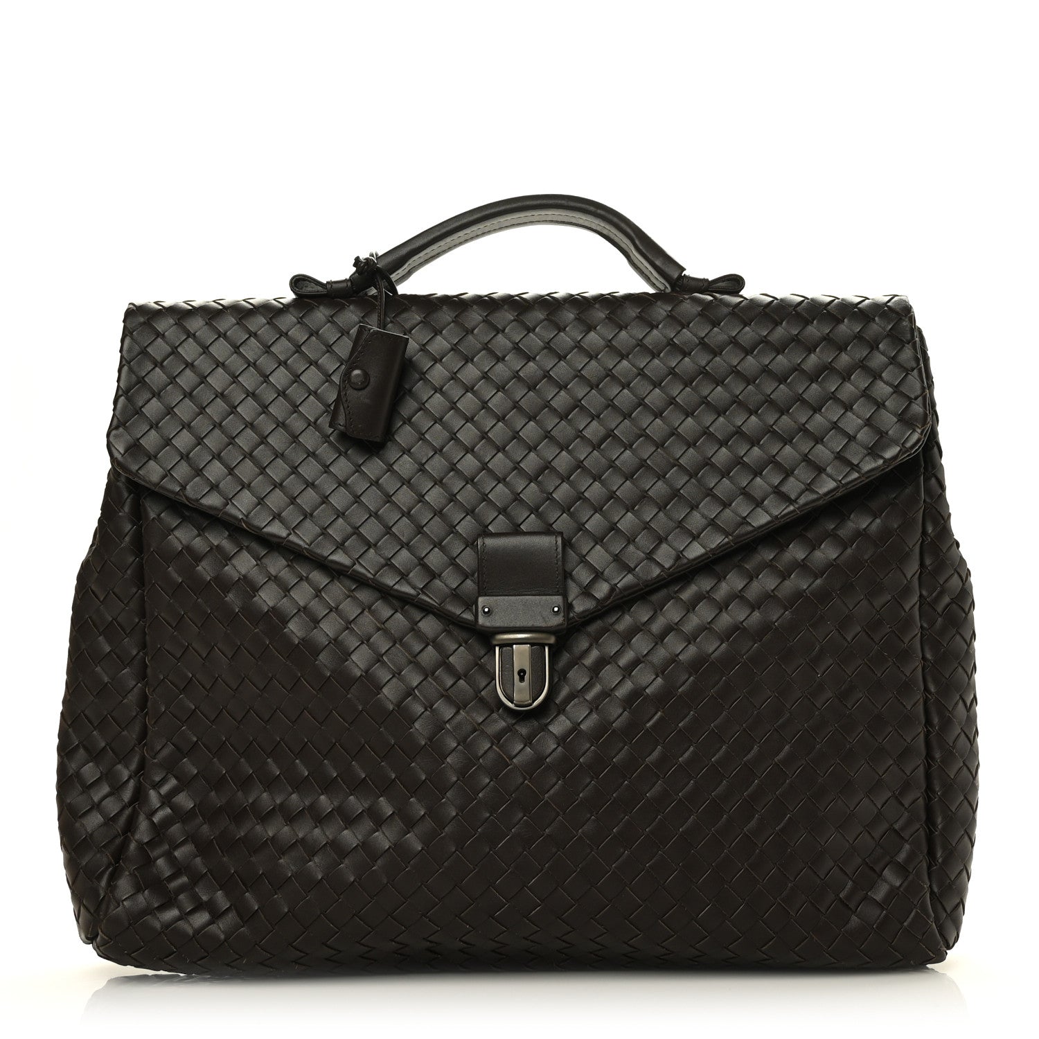 Bottega Veneta Intrecciato VN Briefcase Ebano 1 of 7