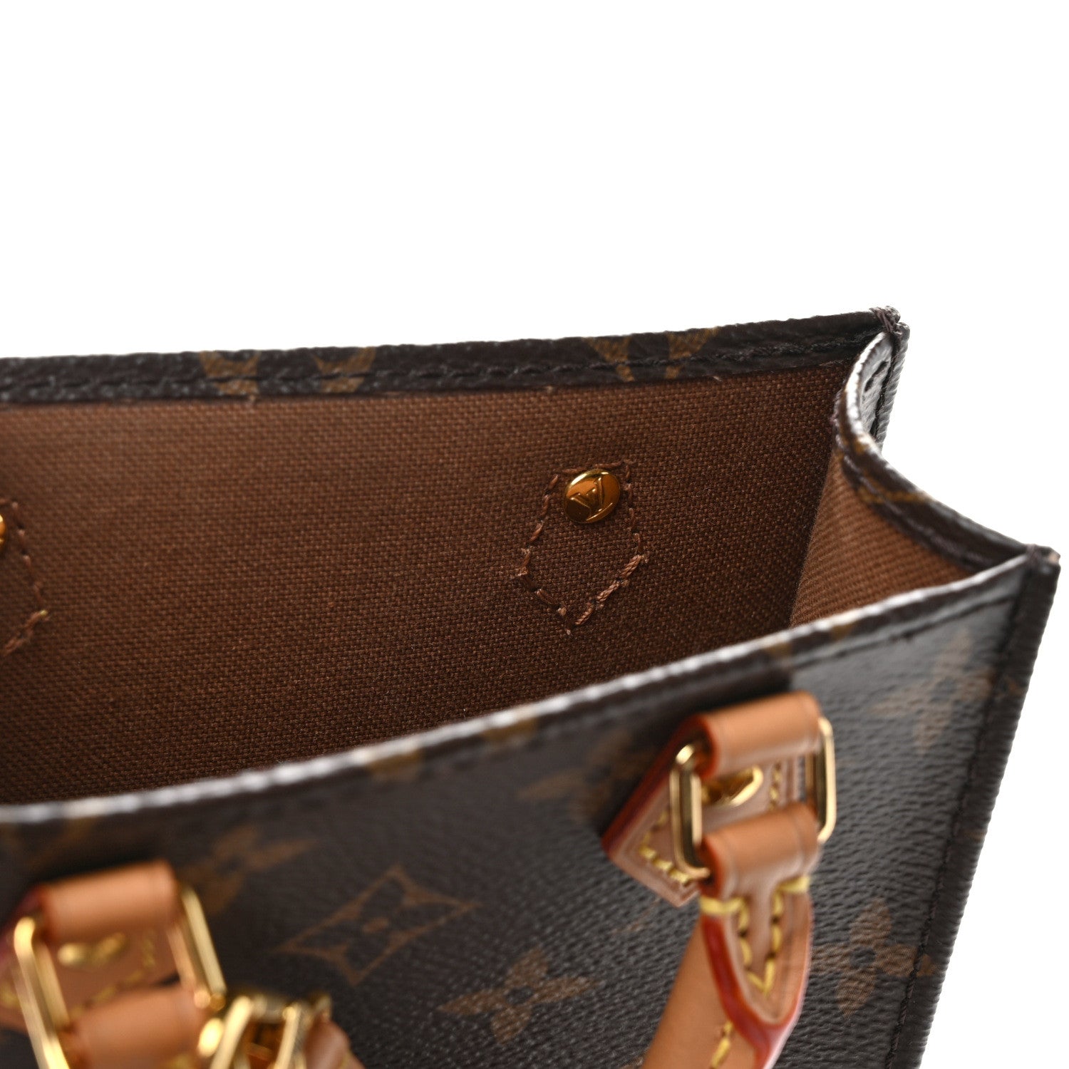 Louis Vuitton Monogram Petit Sac Plat 12 of 13