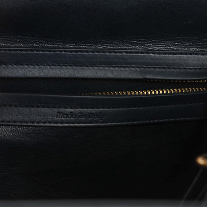Celine Crocodile Embossed Nubuck Medium Phantom Luggage Navy 6 of 7