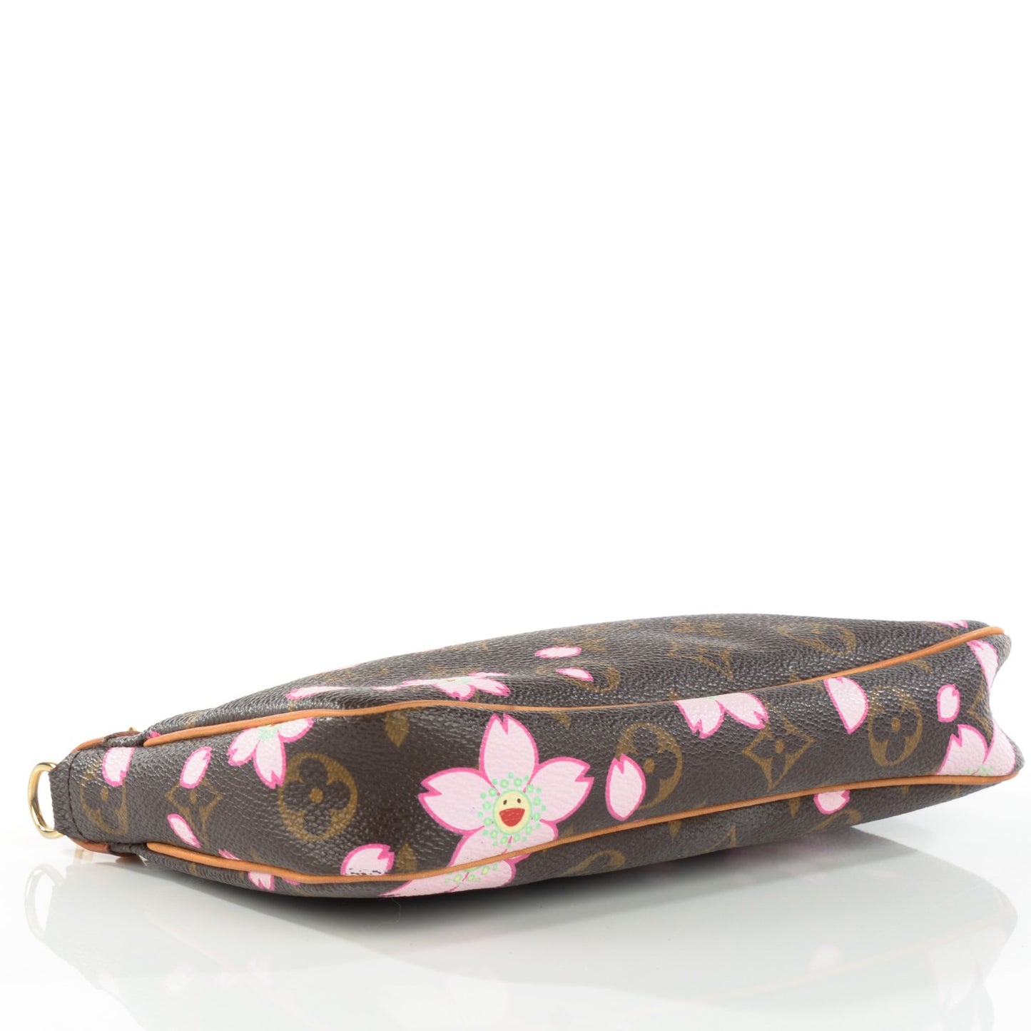Monogram Cherry Blossom Pochette Accessories Brown