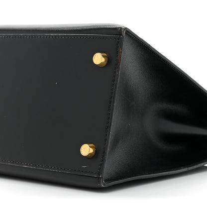 Hermes Box Kelly Sellier 28 Black 8 of 21