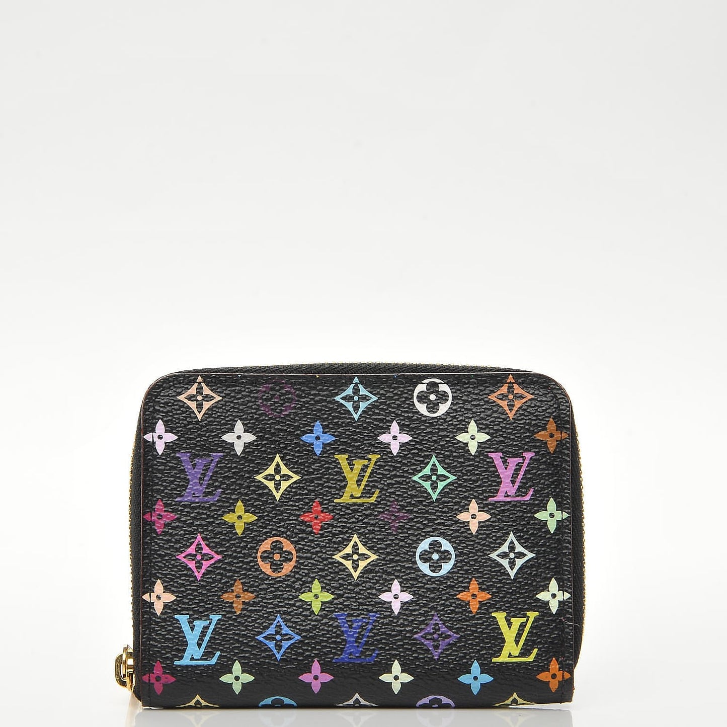 Monogram Multicolor Zippy Coin Purse Black Grenade
