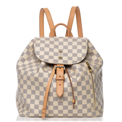 Louis Vuitton Damier Azur Sperone Backpack 1 of 12