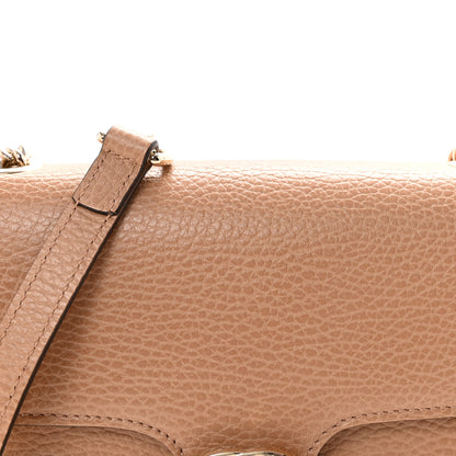 Gucci Dollar Calfskin Small Interlocking G Shoulder Bag Camelia 8 of 10
