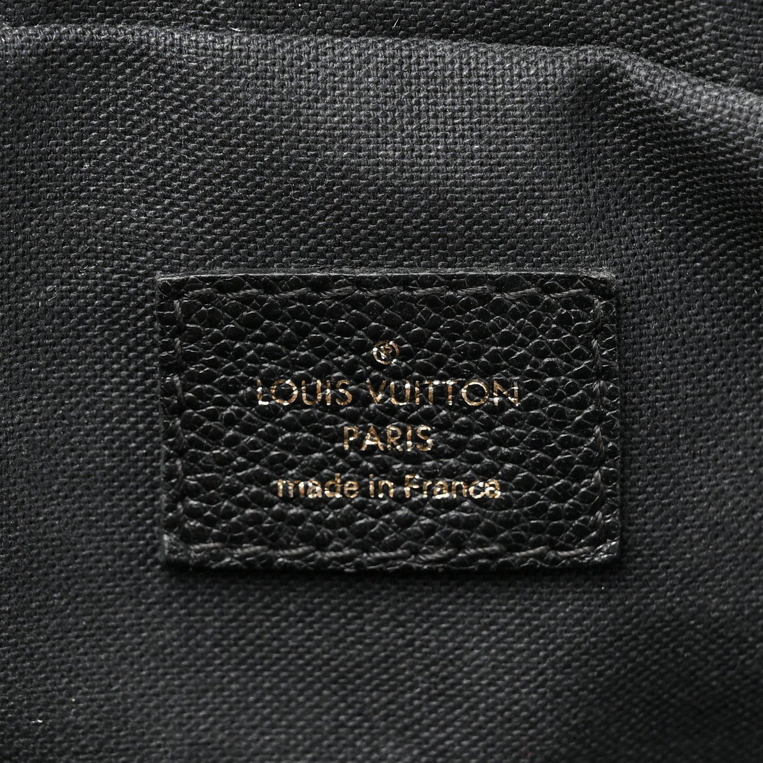 Louis Vuitton Empreinte Vosges MM Black 6 of 21