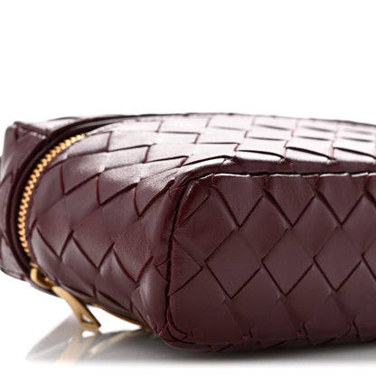 Bottega Veneta Nappa Intrecciato Bang Bang Vanity Case Barolo 9 of 12