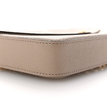 Louis Vuitton Empreinte Monogram Giant Felicie Pochette Tourterelle Creme 9 of 11