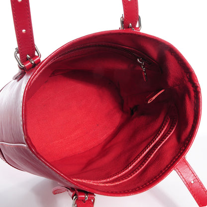 Louis Vuitton Epi Petit Bucket 23 Rouge 6 of 12