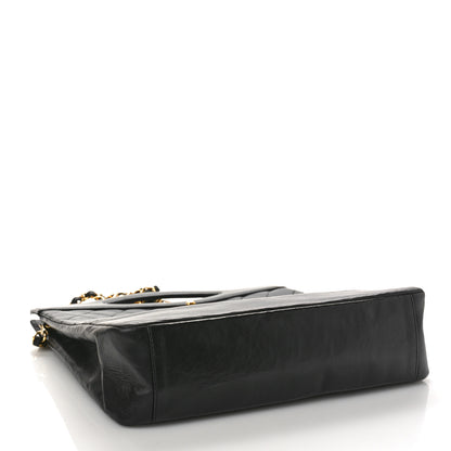 Chanel Lambskin Quilted 31 Shopping Bag Black 4 of 9