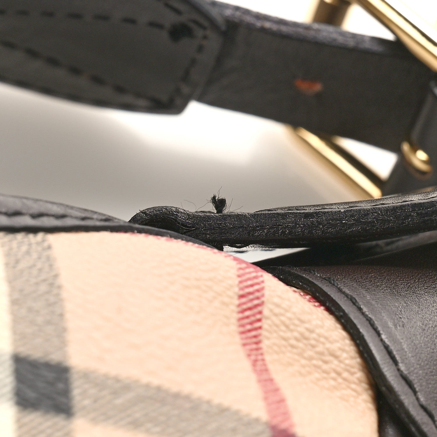 Burberry Haymarket Check Small Rydal Hobo 10 of 11